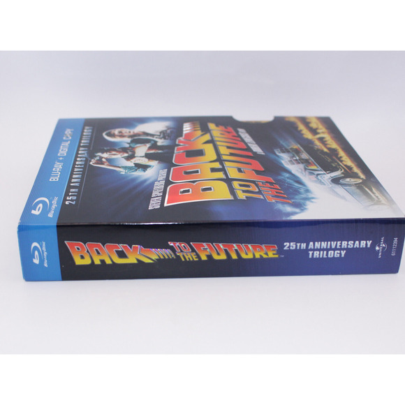 Back to the Future: 25th Anniversary Trilogy (Blu-ray) with Slipcover - Picture 3 of 16